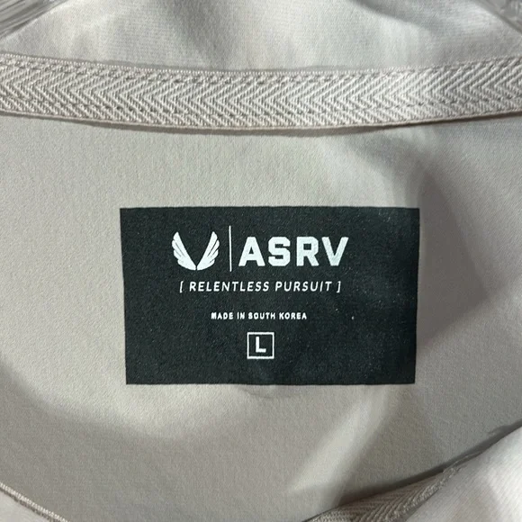 ASRV DSG-0440. Tetra-Lite™ Quarter Zip Jacket - Cinder - Picture 3 of 8